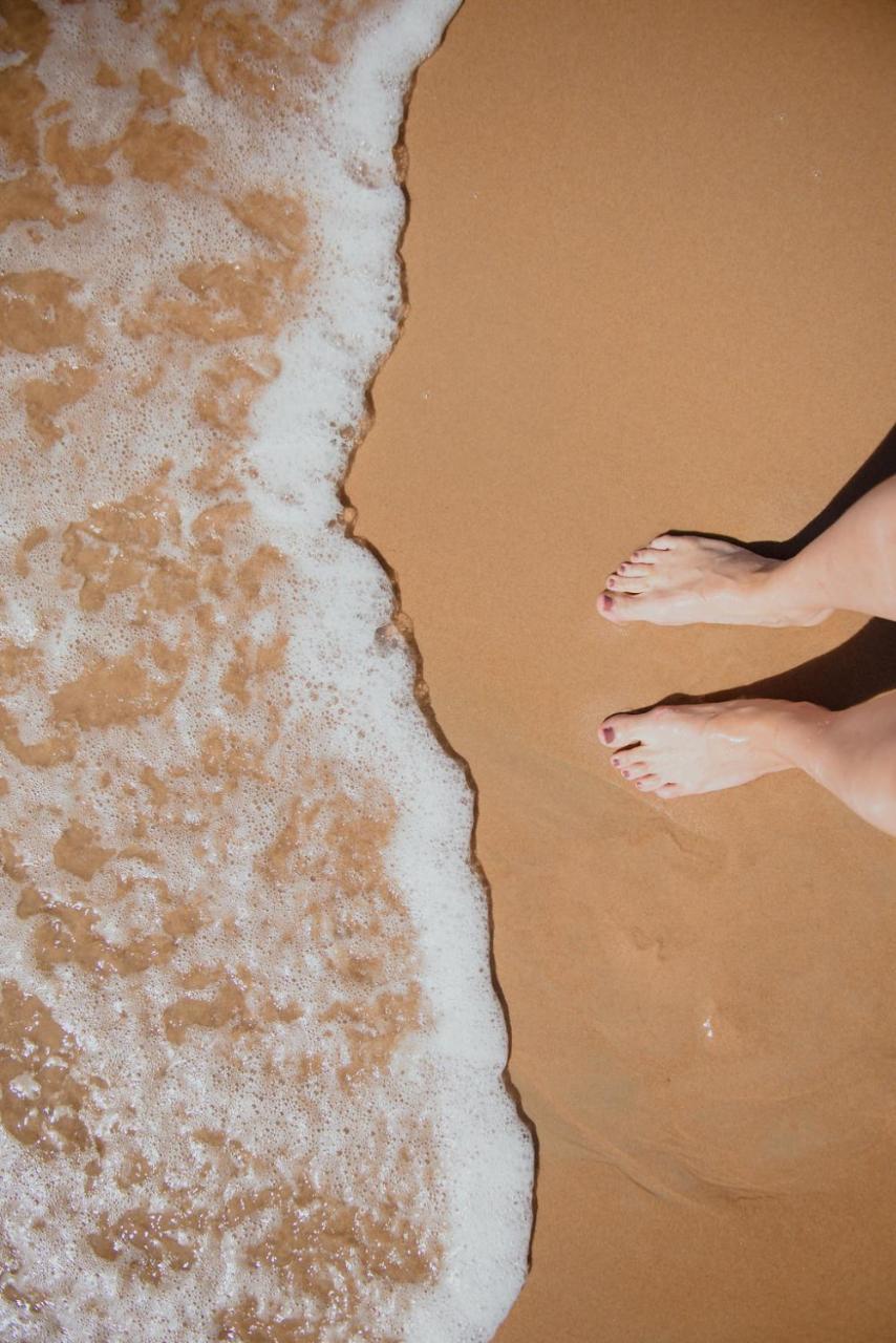 Flat Guarajuba Beira Da Praia Pe Na Areia 外观 照片