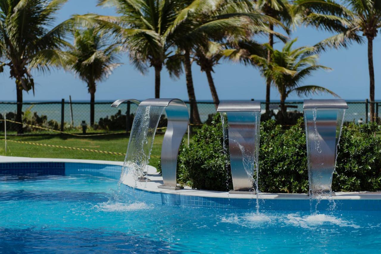 Flat Guarajuba Beira Da Praia Pe Na Areia 外观 照片