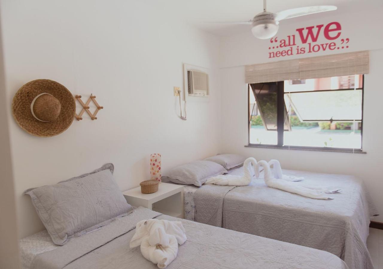 Flat Guarajuba Beira Da Praia Pe Na Areia 外观 照片