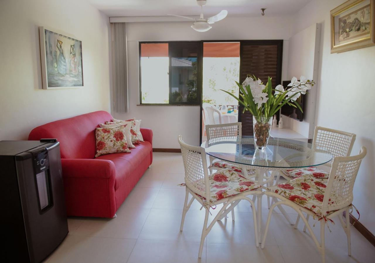 Flat Guarajuba Beira Da Praia Pe Na Areia 外观 照片