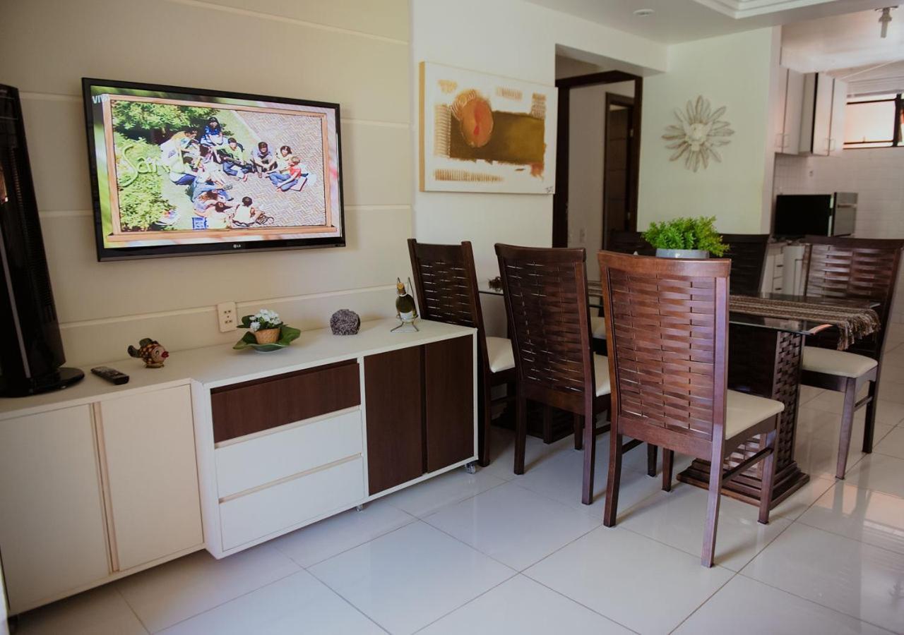 Flat Guarajuba Beira Da Praia Pe Na Areia 外观 照片