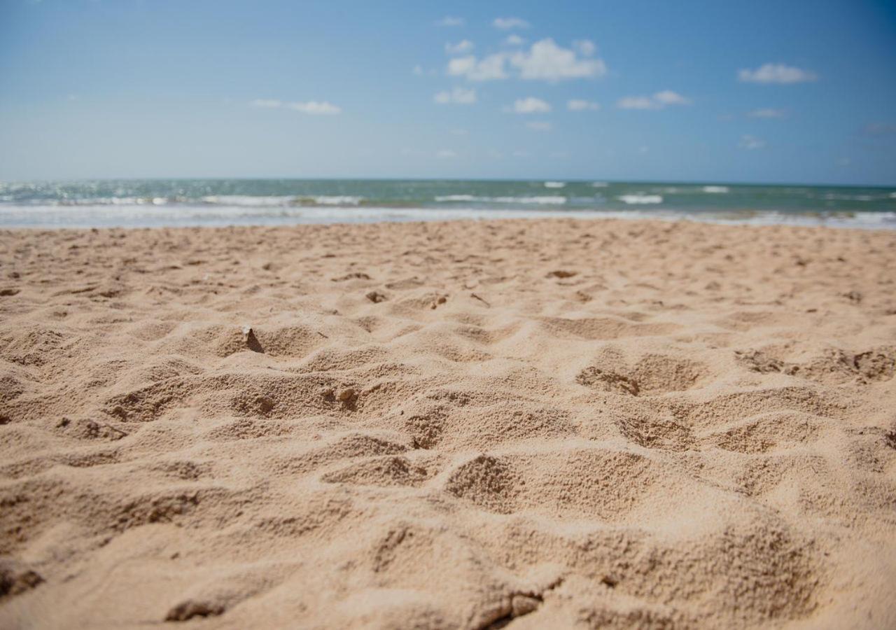 Flat Guarajuba Beira Da Praia Pe Na Areia 外观 照片