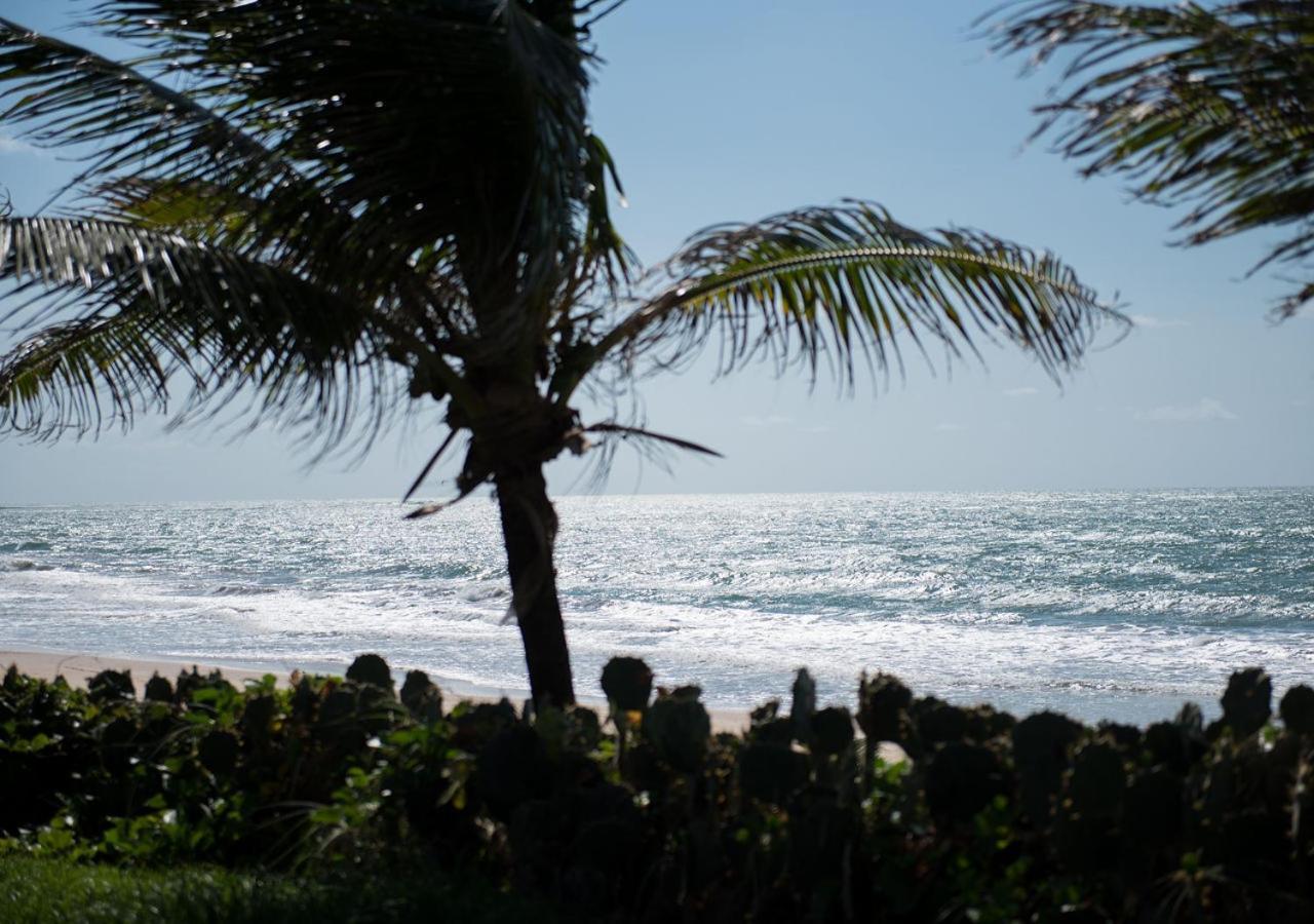 Flat Guarajuba Beira Da Praia Pe Na Areia 外观 照片